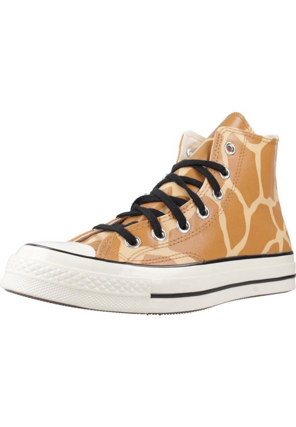 Converse - Buty CONVERSE CHUCK 70 GIRAFFE PRINT PPP Nadruk zwierzęcy. Kolor: wielokolorowy. Materiał: tkanina, syntetyk. Wzór: nadruk, motyw zwierzęcy