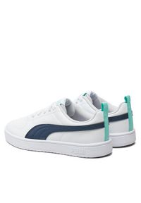 Puma Sneakersy Rickie Jr 384311 32 Biały. Kolor: biały. Materiał: skóra