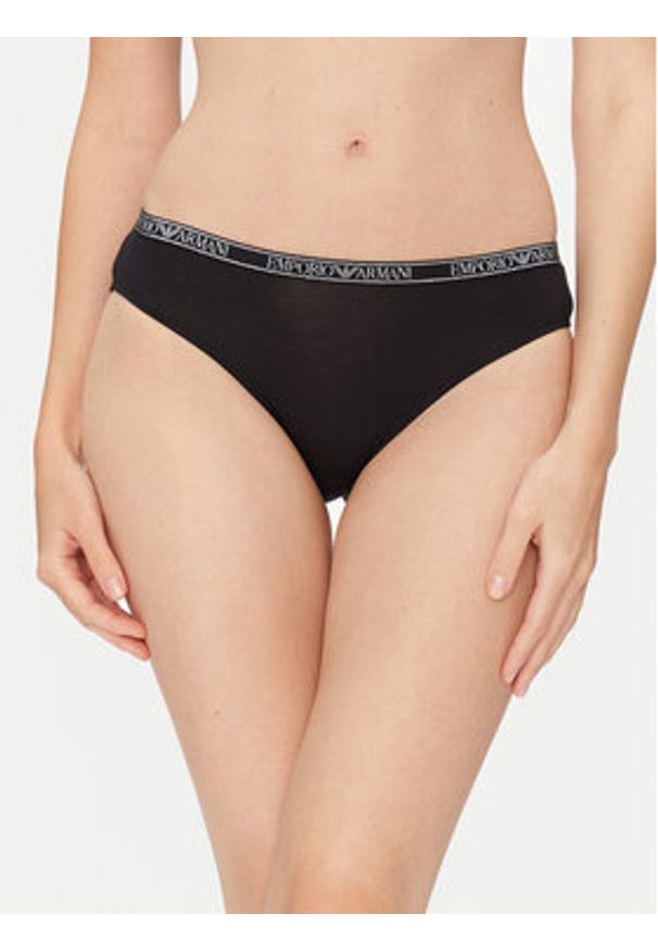 Emporio Armani Underwear Komplet fig EW000403 AF10889 MC005 Czarny. Kolor: czarny. Materiał: wiskoza