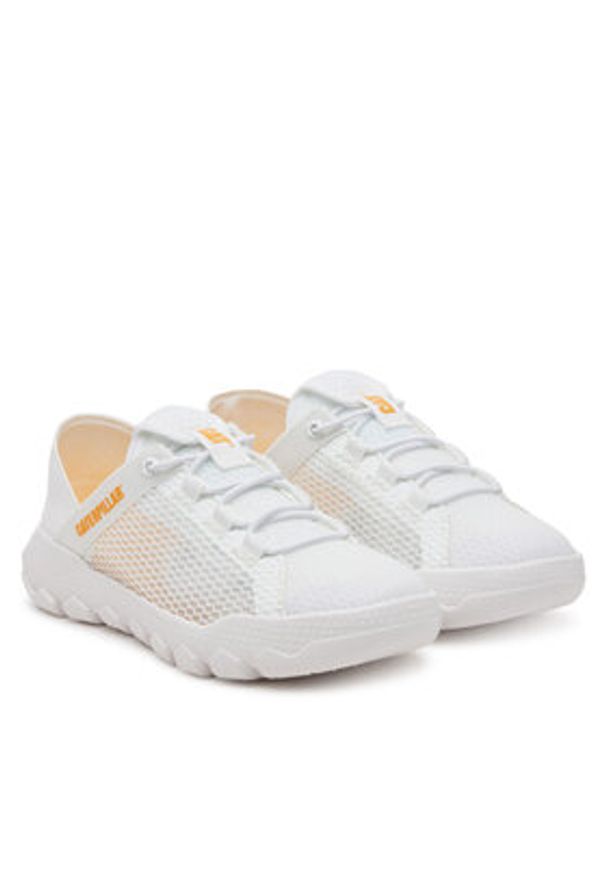 CATerpillar Sneakersy Hex Lite Vent P726254 Biały. Kolor: biały. Materiał: materiał