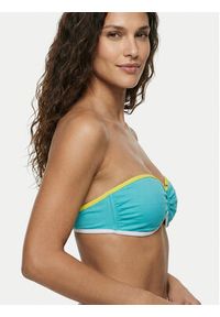 Seafolly Góra od bikini Beach Bound 31283-072 Turkusowy. Kolor: turkusowy. Materiał: syntetyk #2
