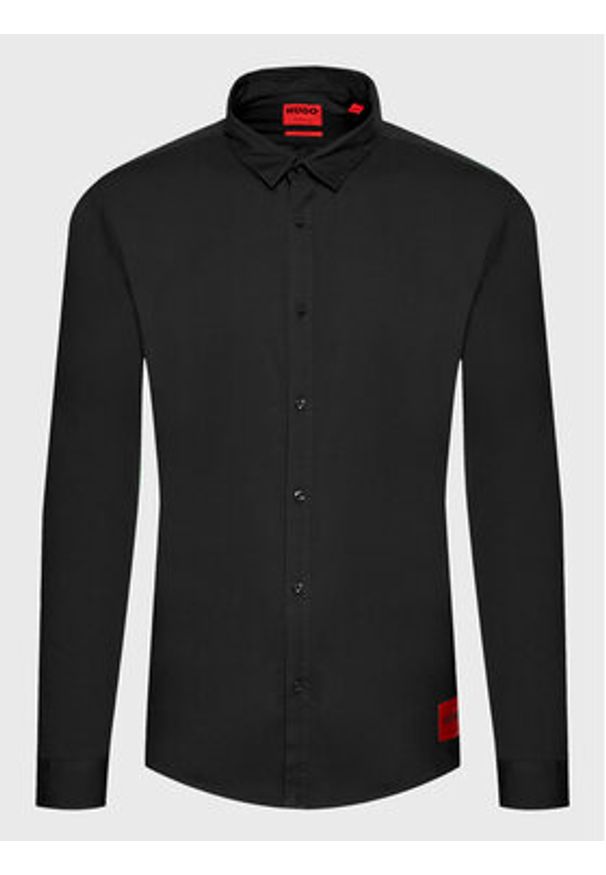 Hugo Koszula Ero3-W 50475687 Czarny Extra Slim Fit. Kolor: czarny. Materiał: bawełna