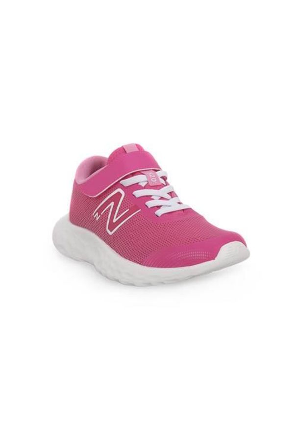 Buty do biegania dla dzieci New Balance Pk8 Pa520. Zapięcie: rzepy. Kolor: wielokolorowy, różowy. Materiał: materiał, tkanina. Szerokość cholewki: normalna