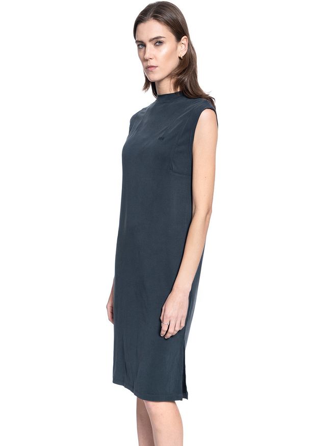 Lee - DAMSKA SUKIENKA LEE CUPRO DRESS BLACK L50VQR01 112111433