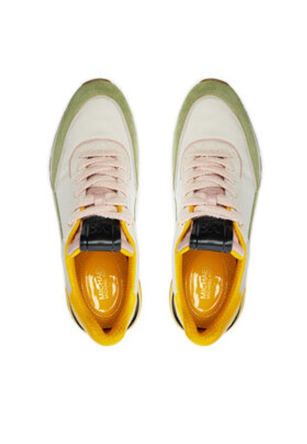 MICHAEL Michael Kors Sneakersy 43T4NVFS3D Kolorowy. Materiał: zamsz, skóra. Wzór: kolorowy