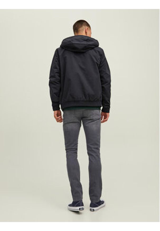 Jack & Jones - Jack&Jones Kurtka przejściowa 12200208 Czarny Regular Fit. Kolor: czarny. Materiał: syntetyk