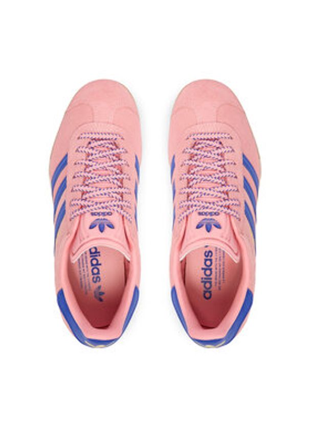 Adidas - adidas Sneakersy Gazelle JH7213 Różowy. Kolor: różowy. Materiał: zamsz, skóra. Model: Adidas Gazelle