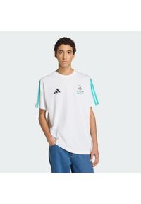 Adidas - Koszulka Mercedes - Amg Petronas Formula 1 Team Dna. Kolor: niebieski, biały, wielokolorowy. Sport: fitness #1