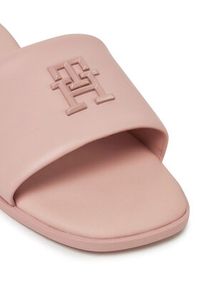TOMMY HILFIGER - Tommy Hilfiger Klapki FW0FW08806 Różowy. Kolor: różowy. Materiał: skóra #2