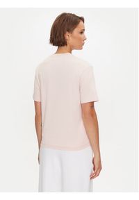 Lacoste T-Shirt TF7215 Różowy Loose Fit. Kolor: różowy. Materiał: bawełna