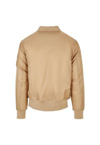 BUILD YOUR BRAND - Męska Kurtka Bomber. Kolor: beżowy