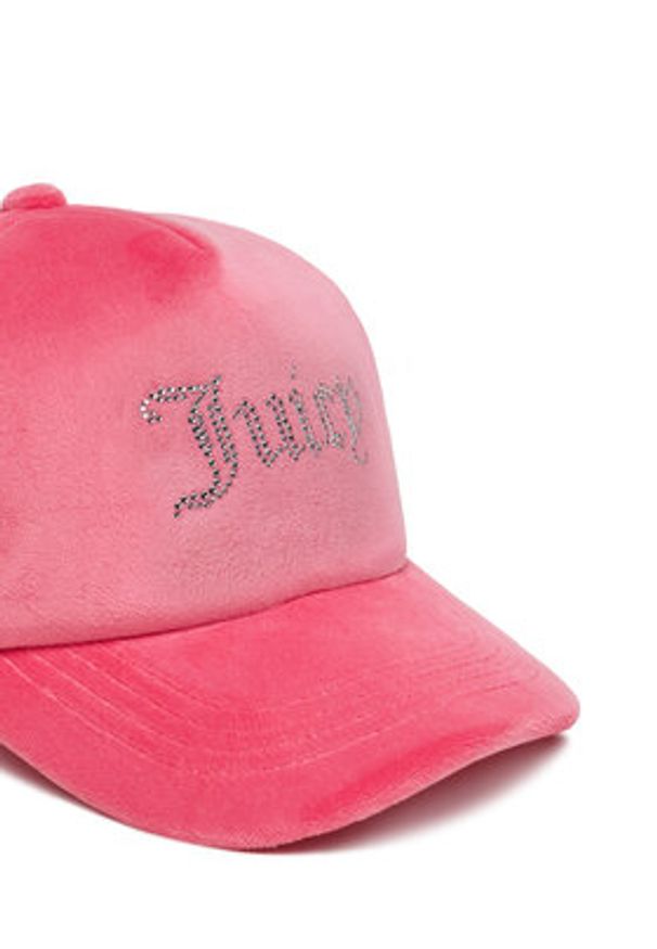 Juicy Couture Czapka z daszkiem Veronica JCAWH224702 Różowy. Kolor: różowy. Materiał: poliester