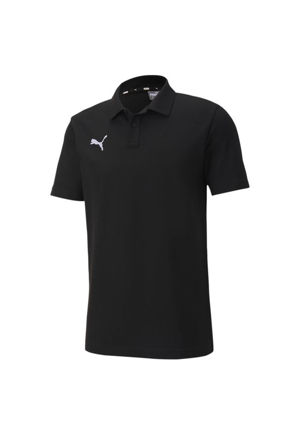 Koszulka męska Puma teamGOAL 23 Casuals Polo. Typ kołnierza: polo. Kolor: czarny. Sport: piłka nożna