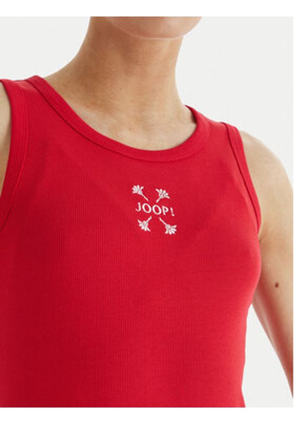 JOOP! Top 58 JW243JE423 30042835 Bordowy Regular Fit. Kolor: czerwony. Materiał: bawełna