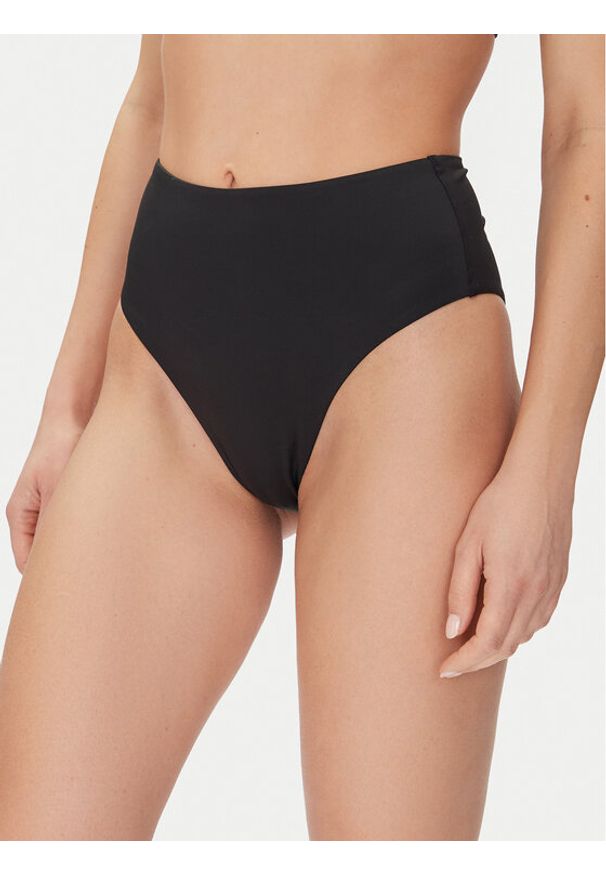 Calvin Klein Swimwear Dół od bikini High Waist Bikini KW0KW02706 Czarny. Stan: podwyższony. Kolor: czarny. Materiał: syntetyk