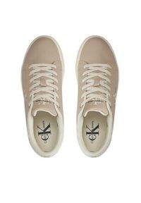 Calvin Klein Jeans Sneakersy Classic Cupsole Lowlaceup Lth Wn YW0YW01444 Beżowy. Kolor: beżowy. Materiał: skóra #6