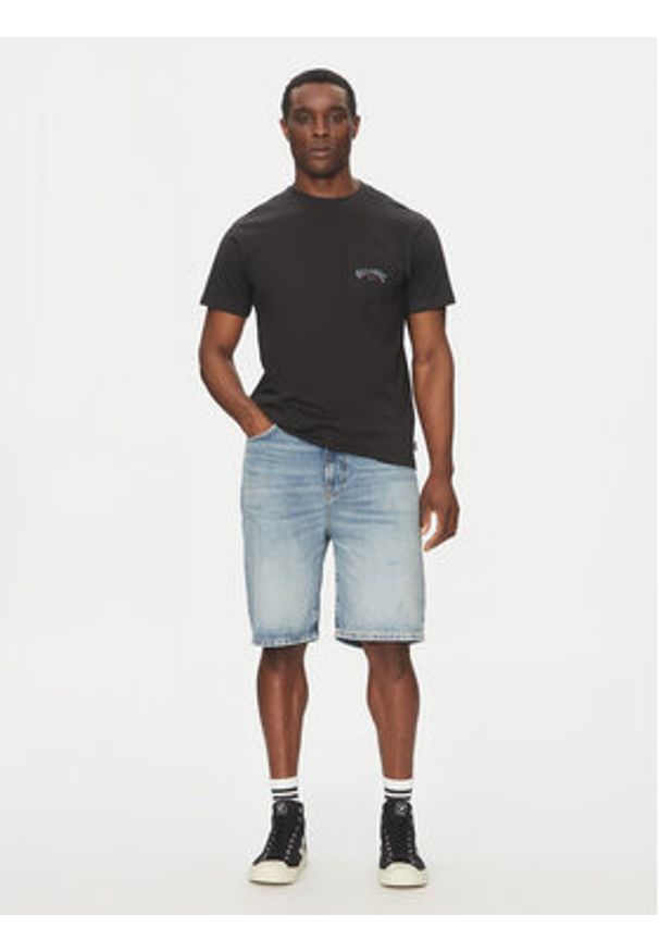 Billabong T-Shirt EBYZT00175 Czarny Regular Fit. Kolor: czarny. Materiał: bawełna