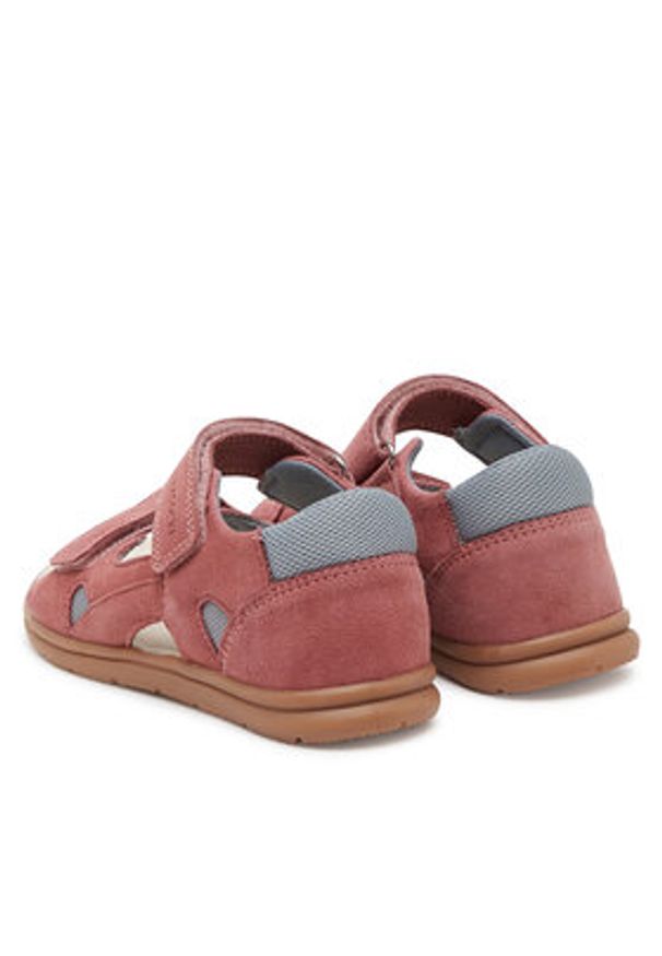 Lasocki Kids Sandały LINEA CI12-LINEA-02(III)DZ Różowy. Kolor: różowy. Materiał: zamsz, skóra