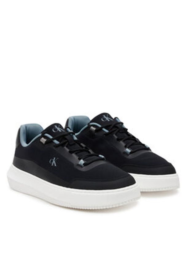 Calvin Klein Jeans Sneakersy Chunky Cupsole Tech Ripstop YM0YM01204 Czarny. Kolor: czarny. Materiał: materiał