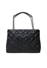 Love Moschino - LOVE MOSCHINO Torebka JC4145PP0MLA000B Czarny. Kolor: czarny. Materiał: skórzane #4
