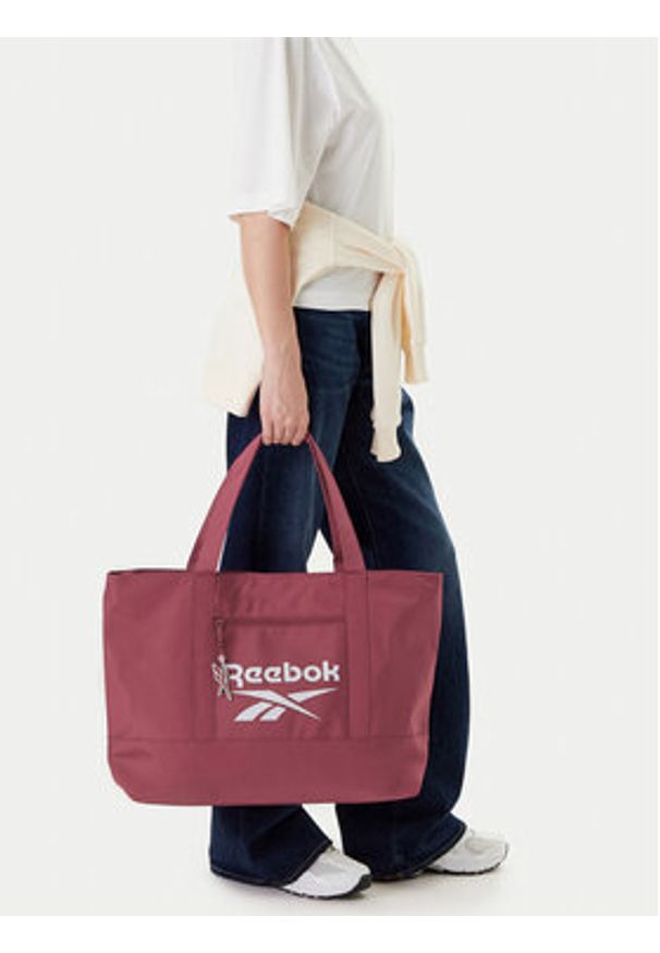 Reebok Torba RBK-038-CCC-05 Bordowy. Kolor: czerwony. Materiał: syntetyk, materiał