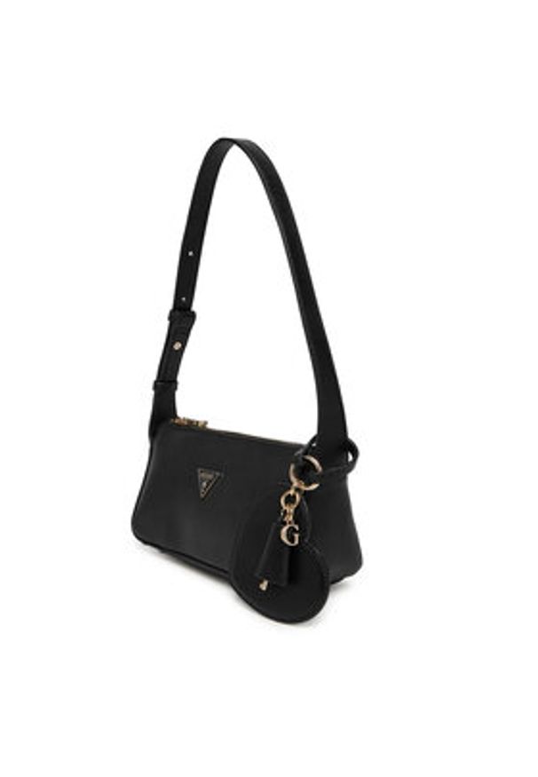 Guess Torebka 180984 Czarny. Kolor: czarny. Materiał: skórzane