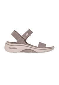 skechers - Sandały damskie SKECHERS Go Walk Arch Fit 2.0. Kolor: beżowy