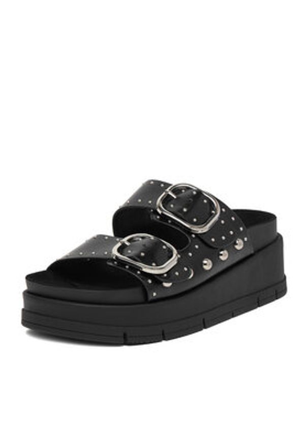 DeeZee Klapki CEO-HY62273-6 Czarny. Kolor: czarny. Materiał: materiał