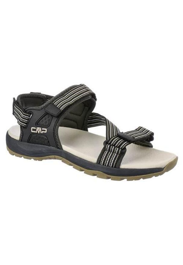 Buty trekkingowe męskie CMP Khalys. Zapięcie: rzepy. Kolor: czarny. Materiał: guma, materiał, skóra, syntetyk. Szerokość cholewki: normalna