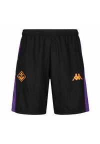 Kappa - Szorty Fiorentina Ahorazip Pro 8 2024/25. Kolor: czarny, niebieski, wielokolorowy, fioletowy. Sport: piłka nożna