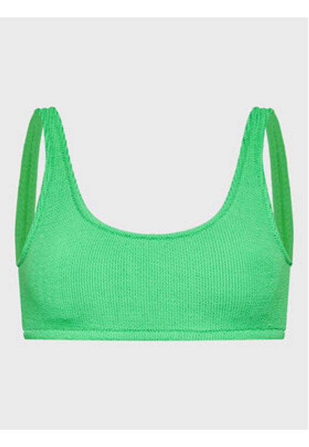 Banana Moon Góra od bikini Justin Scrunchy JAA47 Zielony. Kolor: zielony. Materiał: syntetyk