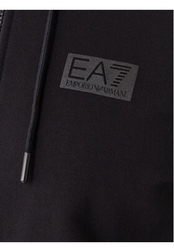 EA7 Emporio Armani Bluza 7M001490 AF17787 UC001 Czarny Regular Fit. Kolor: czarny. Materiał: bawełna