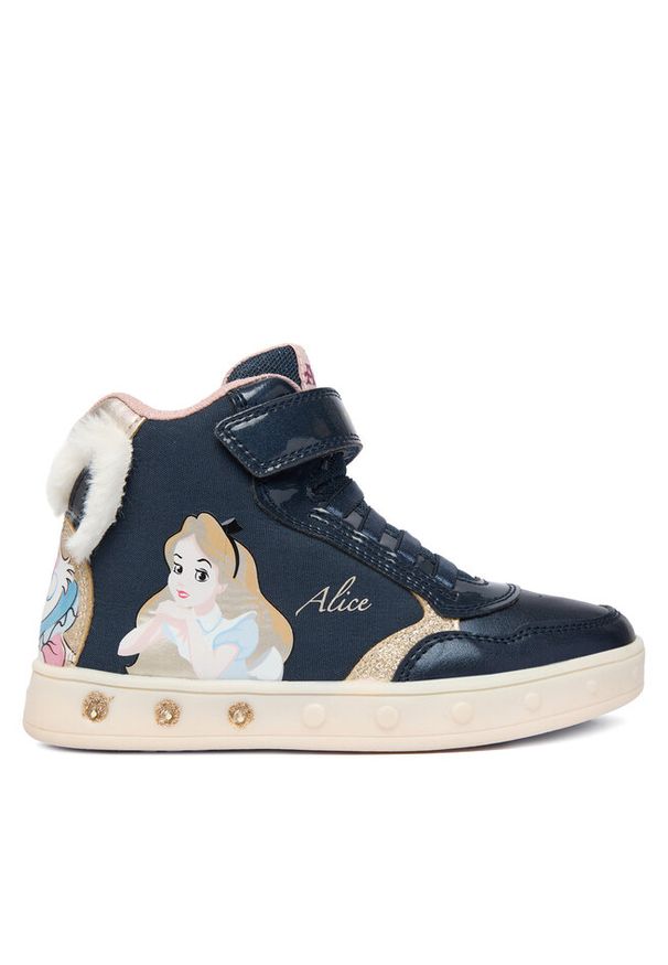 Sneakersy Geox. Kolor: niebieski