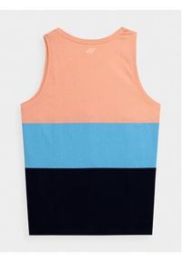 4f - 4F T-Shirt 4FSS23TTSHM352 Różowy Regular Fit. Kolor: różowy. Materiał: bawełna