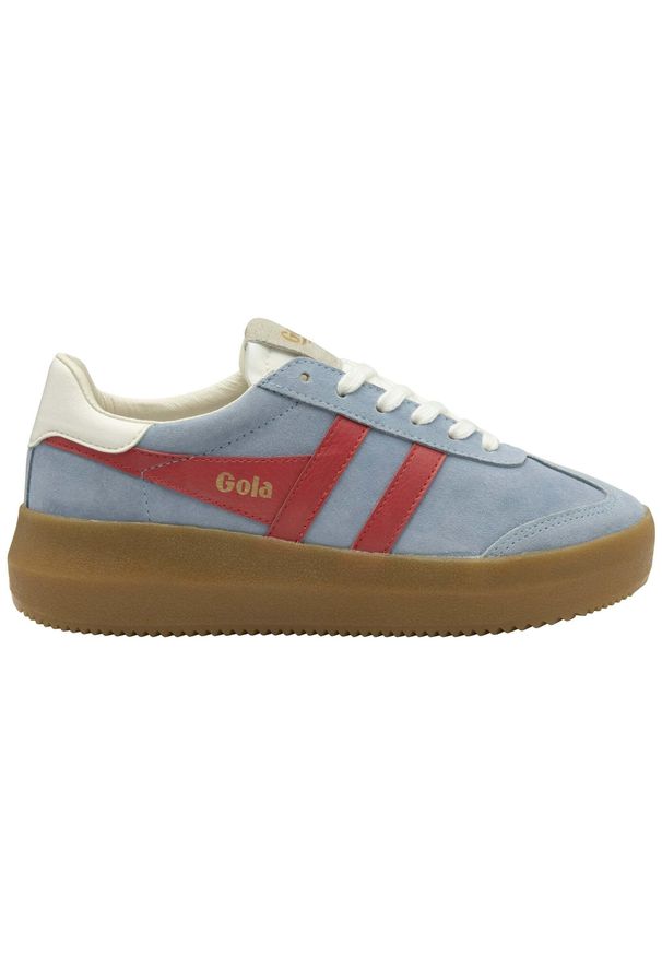 Obuwie sportowe z grubą podeszwą dla kobiet Gola Arizona. Okazja: na co dzień. Kolor: niebieski, wielokolorowy, pomarańczowy