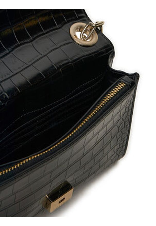 Steve Madden Torebka Braye SM13001522 Czarny. Kolor: czarny. Materiał: skórzane