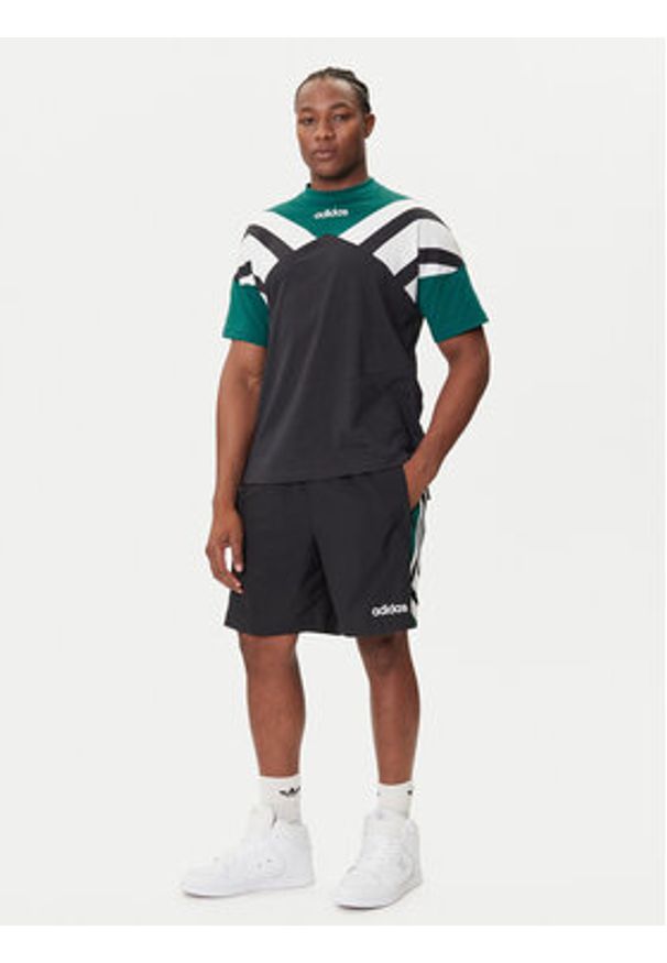 Adidas - adidas Szorty sportowe 90s Football JX3077 Czarny Loose Fit. Kolor: czarny. Materiał: syntetyk. Styl: sportowy