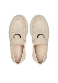 Badura Loafersy SCILLA-23SS3511 Beżowy. Kolor: beżowy. Materiał: skóra #3
