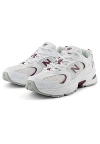 Buty unisex New Balance U530CSF – białe. Kolor: biały. Materiał: syntetyk, materiał. Szerokość cholewki: normalna. Sezon: lato. Sport: turystyka piesza #2