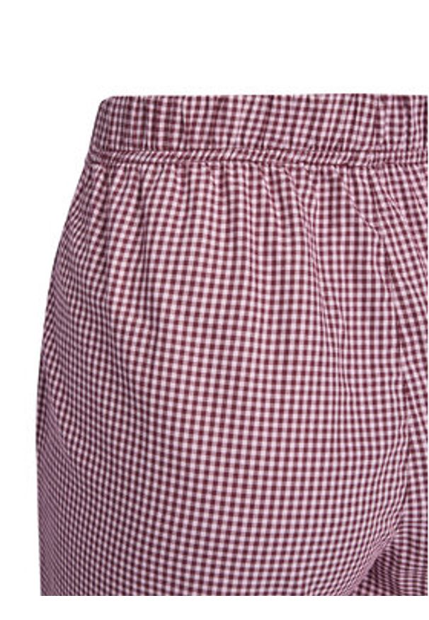 United Colors of Benetton - United Colors Of Benetton Spodnie piżamowe 4MYG3F00M Bordowy Regular Fit. Kolor: czerwony. Materiał: bawełna