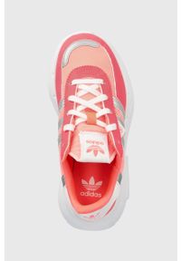 adidas Originals sneakersy dziecięce Retropy GZ0854 kolor różowy. Zapięcie: sznurówki. Kolor: różowy. Materiał: guma, materiał. Obcas: na platformie