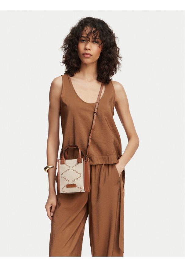 Karl Lagerfeld - KARL LAGERFELD Torebka Ville B2W30278 Beżowy. Kolor: beżowy