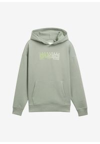 bonprix - Bluza z kapturem marki Tom Tailor. Typ kołnierza: kaptur. Kolor: zielony