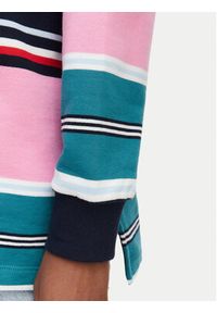 Tommy Jeans Polo DW0DW23483 Kolorowy Regular Fit. Typ kołnierza: polo. Materiał: bawełna. Wzór: kolorowy #5