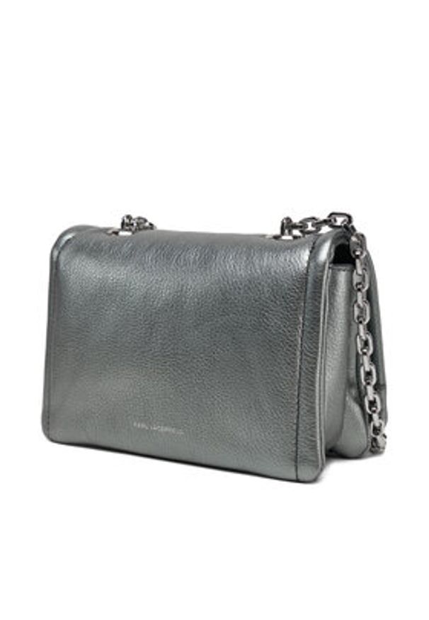 Karl Lagerfeld - KARL LAGERFELD Torebka A1W30172 Srebrny. Kolor: srebrny. Materiał: skórzane