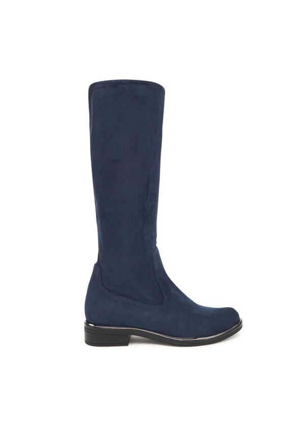 Kozaki Caprice. Kolor: niebieski