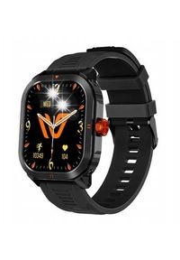 NoName - Smartwatch Smartwatch Weofly Pioneer czarny Bluetooth AMOLED IP68 300mAh SPO2. Rodzaj zegarka: smartwatch. Kolor: czarny #1
