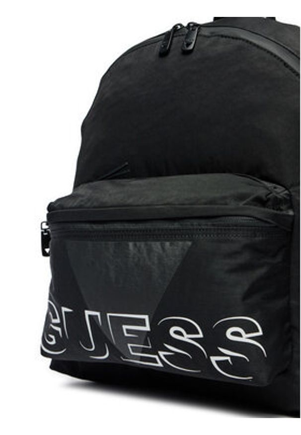 Guess Plecak HMVEGL P5190 Czarny. Kolor: czarny. Materiał: materiał