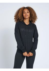 Bluza fitness damska Hummel hmlnoni z kapturem. Typ kołnierza: kaptur. Kolor: czarny. Sport: fitness