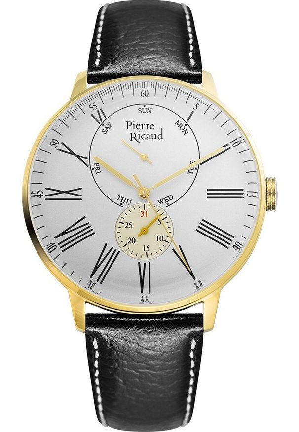 Zegarek Pierre Ricaud Pierre Ricaud P97219.1233QF Zegarek Męski Niemiecka Jakość